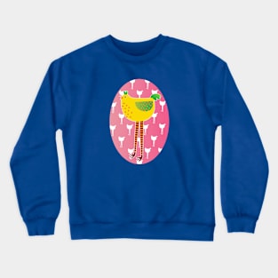 Crazy chicken Crewneck Sweatshirt